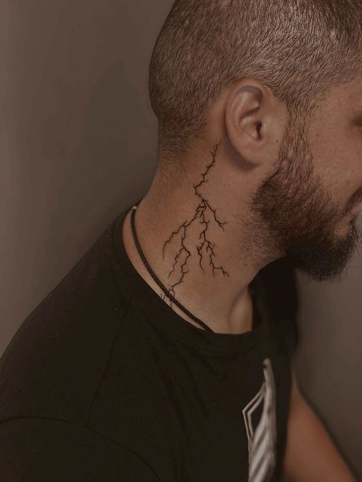 Временное тату молния Ink-Ok
